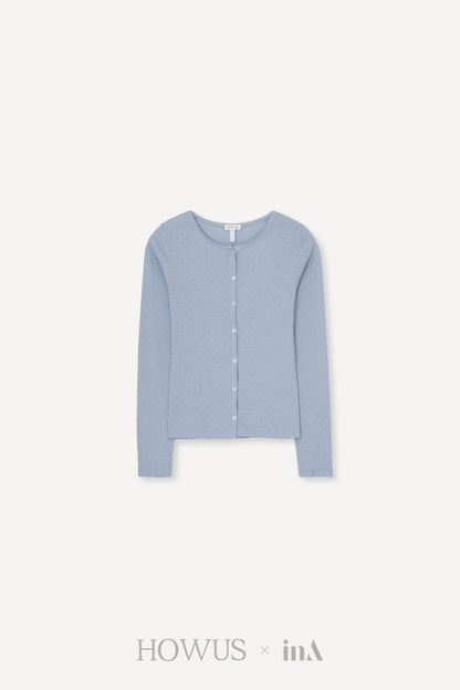 [HOWUS x inA] Hailey Cotton Cardigan